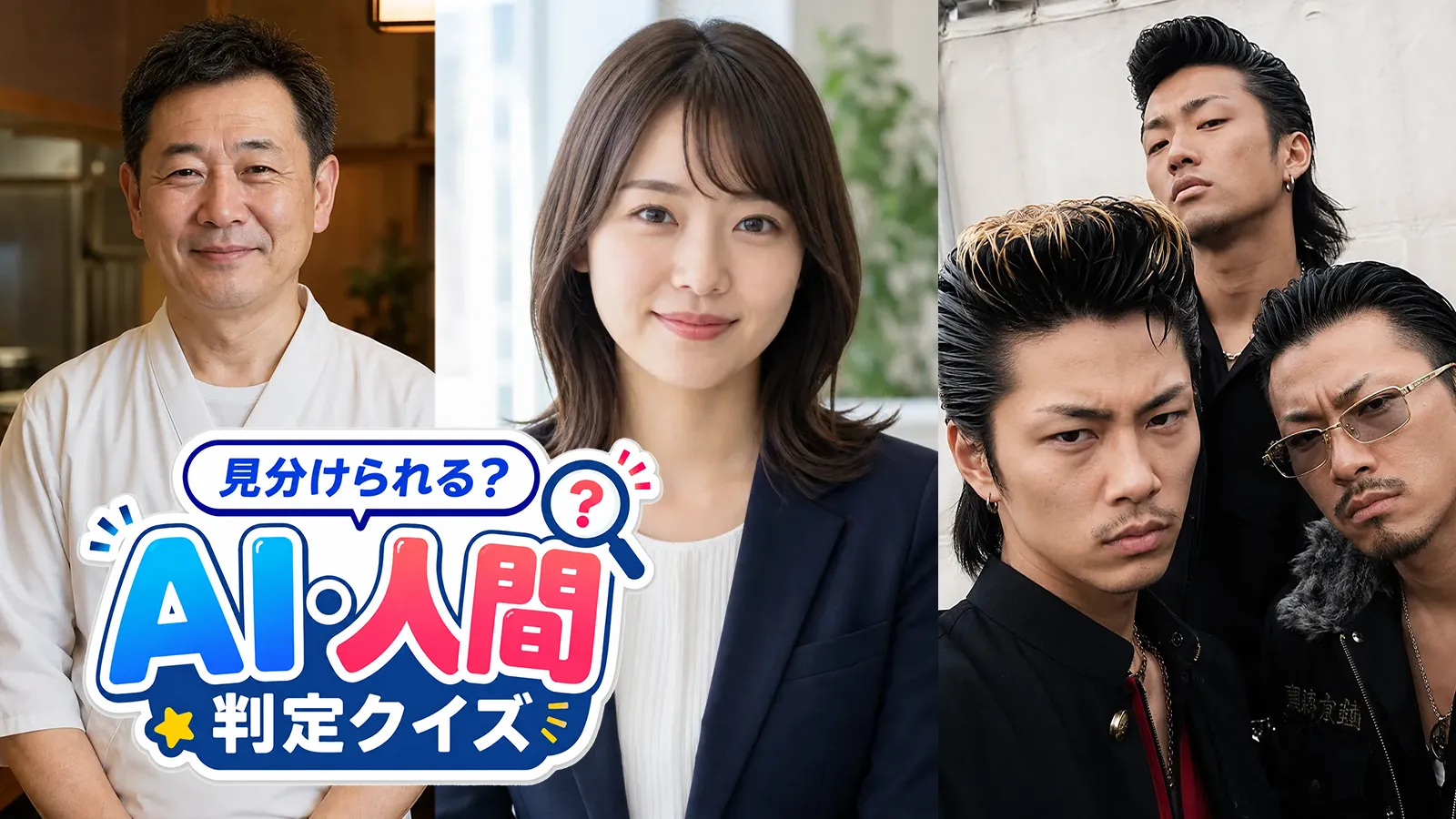 AI・人間判定クイズ